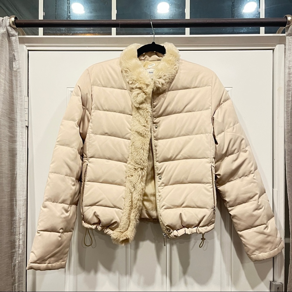 CALVIN KLEIN Down waist jacket (S/M) - Picture 1 of 9